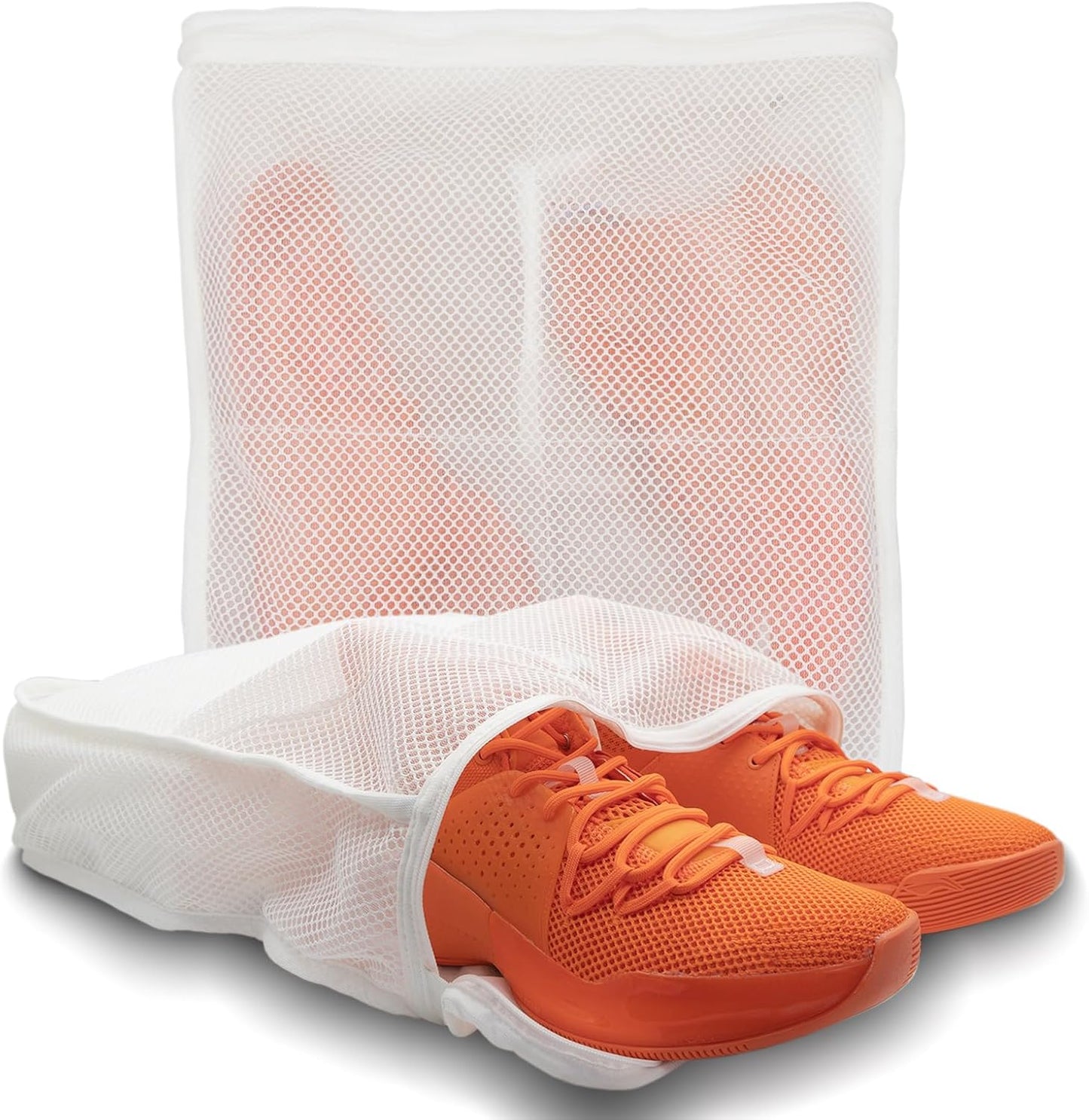 2pcs Shoe Bag Big Size for Washing Machine Reusable Mesh